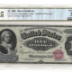 Large Silver Certificates 1899 $1 SILVER CERTIFICATE, BLACK EAGLE, FR-235, ELLIOTT-WHITE, PCGS CHOICE XF45