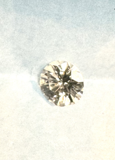Jewelry 2.0 CARAT ROUND DIAMOND, J/K, I-3, 8.5mm DIAMETER, FACES UP MUCH LARGER!