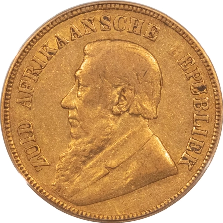 New Certified Coins 1898 SOUTH AFRICA GOLD POND (SOVEREIGN/POUND SIZE), KM-10.2 .2352 AGW PCGS VF-35