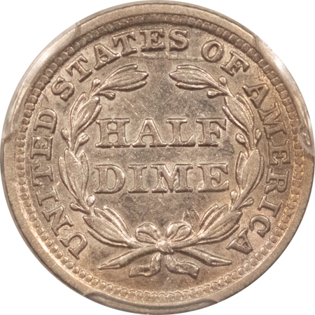 Liberty Seated Half Dimes 1843 SEATED LIBERTY HALF DIME – PCGS AU-50