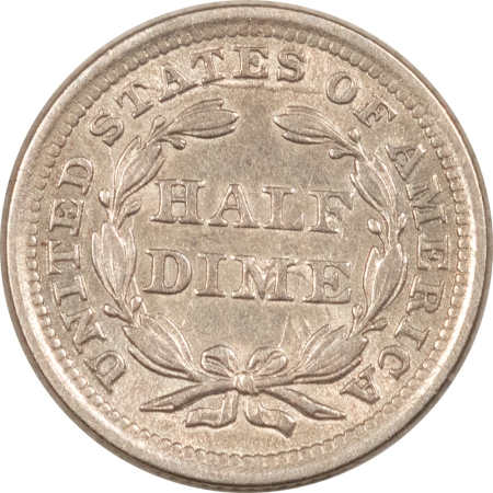 New Store Items 1853 SEATED LIBERTY HALF DIME, ARROWS – HIGH GRADE EXAMPLE!