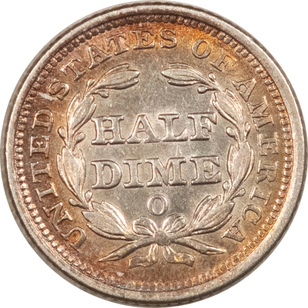 New Store Items 1857-O SEATED LIBERTY HALF DIME – HIGH GRADE EXAMPLE!