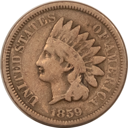 New Store Items 1859 INDIAN CENT – PLEASING CIRCULATED EXAMPLE!