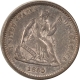 New Store Items 1860-O SEATED LIBERTY HALF DIME – HIGH GRADE EXAMPLE!