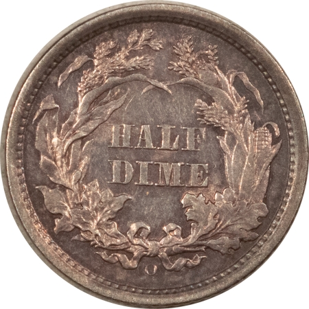 New Store Items 1860-O SEATED LIBERTY HALF DIME – HIGH GRADE EXAMPLE!