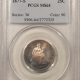 Liberty Seated Quarters 1856 SEATED LIBERTY QUARTER – NGC MS-62, LUSTROUS & PQ!!