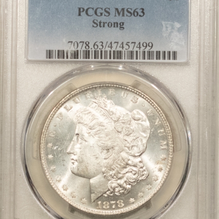 Morgan Dollars 1878 7/8TF MORGAN DOLLAR – STRONG PCGS MS-63