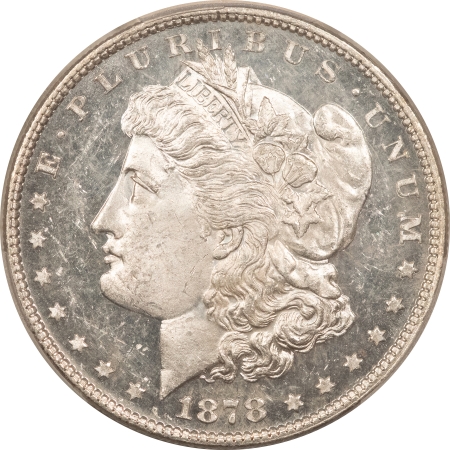 Morgan Dollars 1878 7TF MORGAN DOLLAR – REV OF 78 PCGS MS-63 DMPL