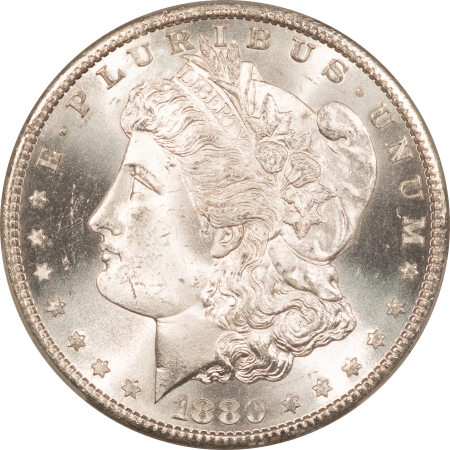 Morgan Dollars 1880-S $1 MORGAN DOLLAR – PCGS MS-65 BLAST WHITE!