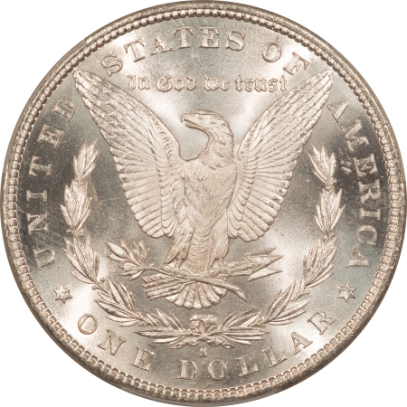 Morgan Dollars 1880-S $1 MORGAN DOLLAR – PCGS MS-65 BLAST WHITE!