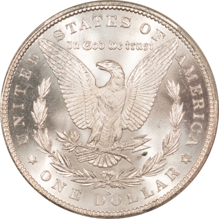 Morgan Dollars 1880-S $1 MORGAN DOLLAR – PCGS MS-66, BLAST WHITE & PREMIUM QUALITY!