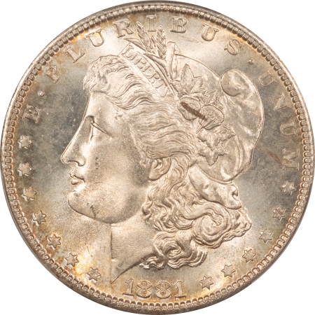 Morgan Dollars 1881-S $1 MORGAN DOLLAR – PCGS MS-65 ORIGINAL