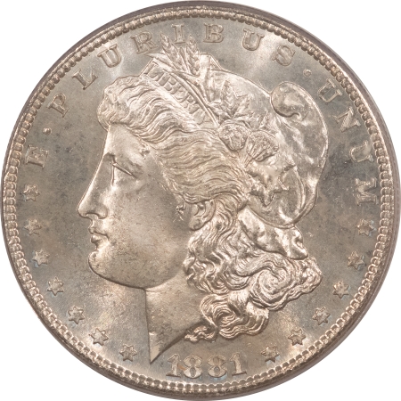 Morgan Dollars 1881-S $1 MORGAN DOLLAR – PCGS MS-65, FRESH GEM!