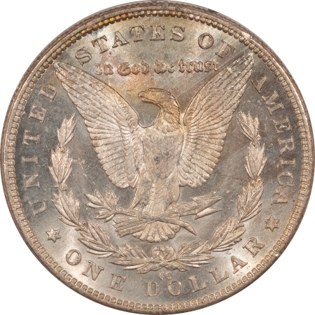 Morgan Dollars 1883-CC $1 MORGAN DOLLAR – PCGS MS-63, RATTLER & PREMIUM QUALITY+! CARSON CITY!