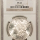 Morgan Dollars 1882-CC $1 MORGAN DOLLAR – NGC MS-63, BLAST WHITE! CARSON CITY!