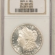 Morgan Dollars 1884-O $1 MORGAN DOLLAR – PCGS MS-62 DMPL, DEEP MIRROR PROOFLIKE, REALLY DEEP!