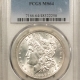 Morgan Dollars 1889 $1 MORGAN DOLLAR – PCGS MS-64, LOOKS GEM! PREMIUM QUALITY!