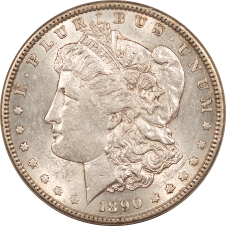 Morgan Dollars 1890 MORGAN DOLLAR – FLASHY HIGH GRADE & VIRTUALLY UNCIRCULATED, LOOKS CHOICE!