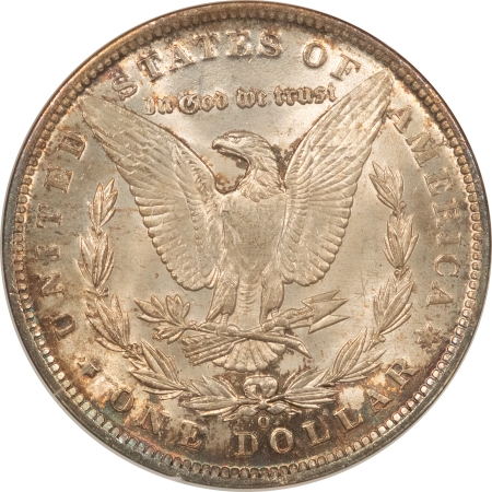 Morgan Dollars 1890-O $1 MORGAN DOLLAR – NGC MS-63, CHOICE AND PRETTY!