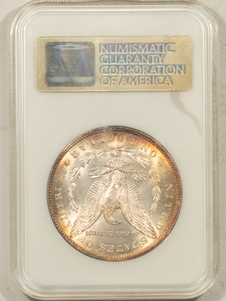 Morgan Dollars 1898 $1 MORGAN DOLLAR – NGC MS-64, FATTIE HOLDER, PRETTY & PREMIUM QUALITY!