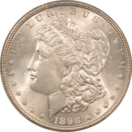 Morgan Dollars 1898 $1 MORGAN DOLLAR – PCGS MS-63