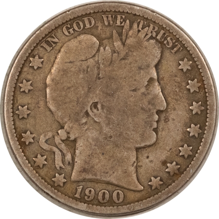 New Store Items 1900 BARBER HALF DOLLAR – PLEASING CIRCULATED EXAMPLE!