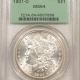 Morgan Dollars 1901-O $1 MORGAN DOLLAR – PCGS MS-64, OLD GREEN HOLDER, FRESH, PREMIUM QUALITY!