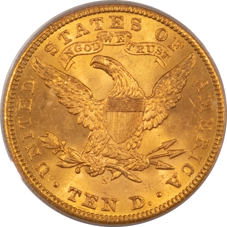 $10 1901-S $10 LIBERTY GOLD EAGLE – PCGS MS-64+, LUSTROUS, PQ & CAC APPROVED!