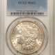 Morgan Dollars 1904-O $1 MORGAN DOLLAR – PCGS MS-65, OLD GREEN HOLDER, PREMIUM QUALITY, GEM!