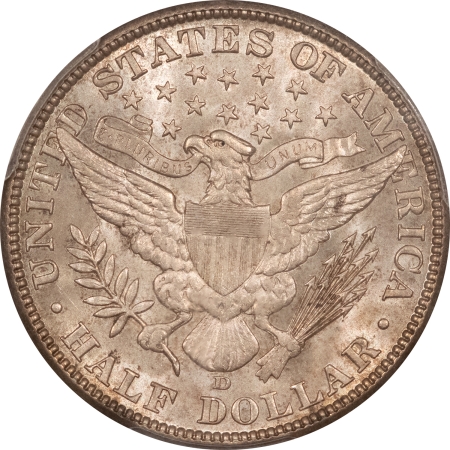 Barber Halves 1911-D BARBER HALF DOLLAR – PCGS MS-64, CAC APPROVED!