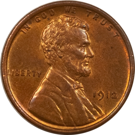 New Store Items 1912 LINCOLN CENT – UNCIRCULATED WITH QUITE A BIT OF RED!