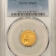 $2.50 1910 $2.50 INDIAN GOLD QUARTER EAGLE – PCGS MS-62