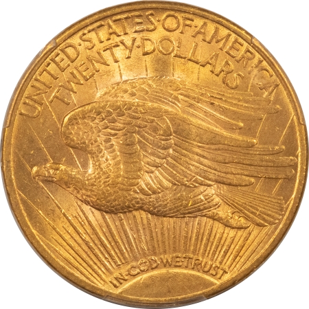 $20 1914 $20 ST GAUDENS GOLD DOUBLE EAGLE – PCGS MS-62