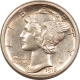 New Store Items 1916 MERCURY DIME – HIGH GRADE, NEARLY UNCIRCULATED, LOOKS CHOICE! FULL BANDS!