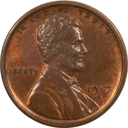 New Store Items 1917-S LINCOLN CENT – UNCIRCULATED REVERSE SPOT!