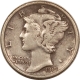 New Store Items 1918-D MERCURY DIME – HIGH GRADE EXAMPLE! CH AU DETAILS, USUAL STRIKE!