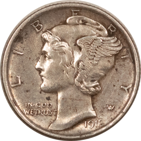 New Store Items 1918-D MERCURY DIME – HIGH GRADE EXAMPLE!