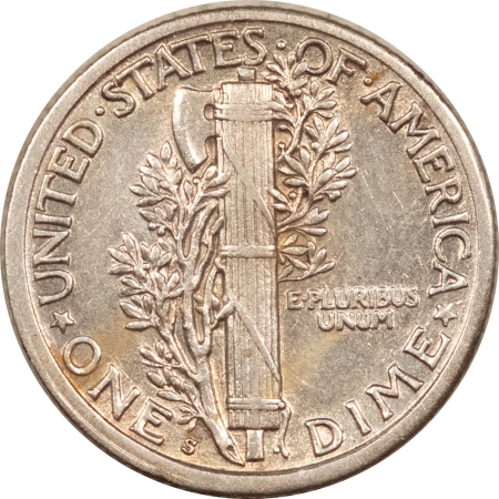 New Store Items 1918-S MERCURY DIME – HIGH GRADE EXAMPLE, AU+ DETAILS & LUSTROUS!