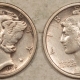 New Store Items 1919-S MERCURY DIME – HIGH GRADE EXAMPLE, AU+ DETAILS! NICE!