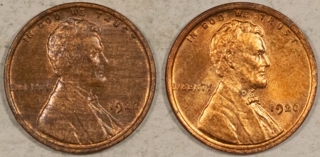 New Store Items 1920 & 1927 LINCOLN CENTS, LOT/2 – UNC DETAILS, BOTH HAVE MINOR SURFACE ISSUES!