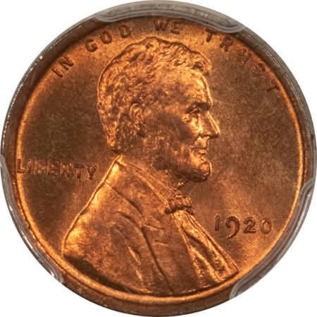 Lincoln Cents (Wheat) 1920 LINCOLN CENT – PCGS MS-64 RD