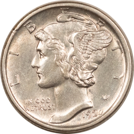 New Store Items 1920-D MERCURY DIME – HIGH GRADE EXAMPLE! AU+ DETAIL & WHITE!