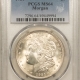 Morgan Dollars 1921 $1 MORGAN DOLLAR – PCGS MS-64, PREMIUM QUALITY BLAZER!