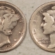 New Store Items 1923 MERCURY DIME – UNCIRCULATED, SPLIT BANDS!