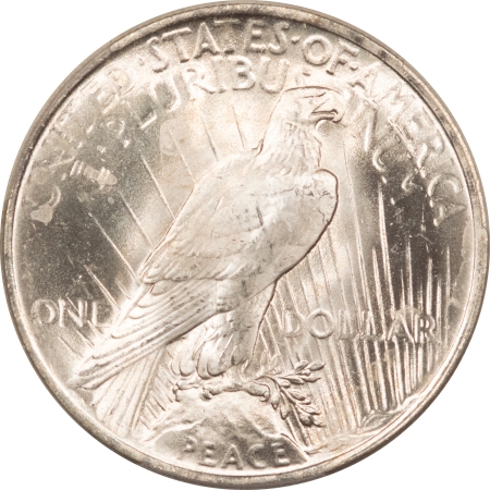 New Certified Coins 1923 $1 PEACE DOLLAR – PCGS MS-64, LOOKS 65+, PREMIUM QUALITY!