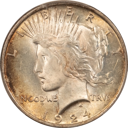 New Certified Coins 1924 $1 PEACE DOLLAR – PCGS MS-64