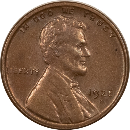 Lincoln Cents (Wheat) 1925-D LINCOLN CENT – UNCIRCULATED OR VIRTUALLY SO!