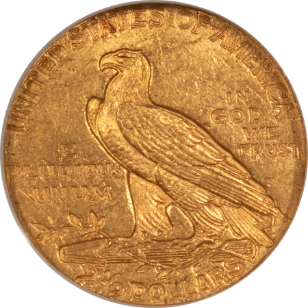 $2.50 1926 $2.50 INDIAN GOLD QUARTER EAGLE – NGC MS-61, GSA HOARD! TOUGH!