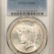 New Certified Coins 1934 $1 PEACE DOLLAR – PCGS MS-63, BLAZING WHITE!