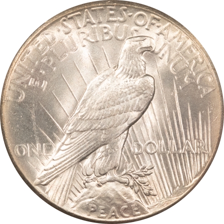 New Certified Coins 1927 $1 PEACE DOLLAR – PCGS MS-63, LOOKS 64+, WHITE & PREMIUM QUALITY!